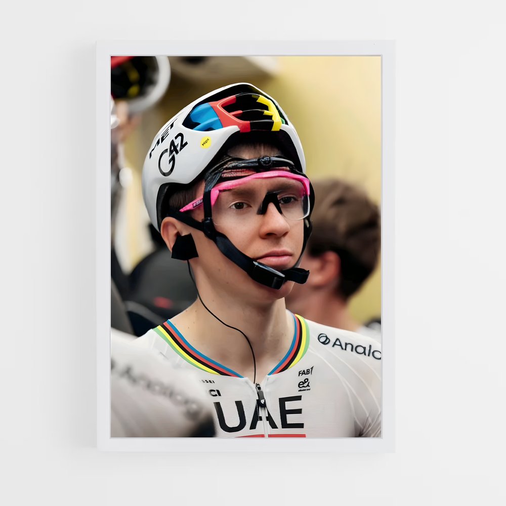 Poster L'Audace de Tadej – affiche Cyclisme (vue 3)